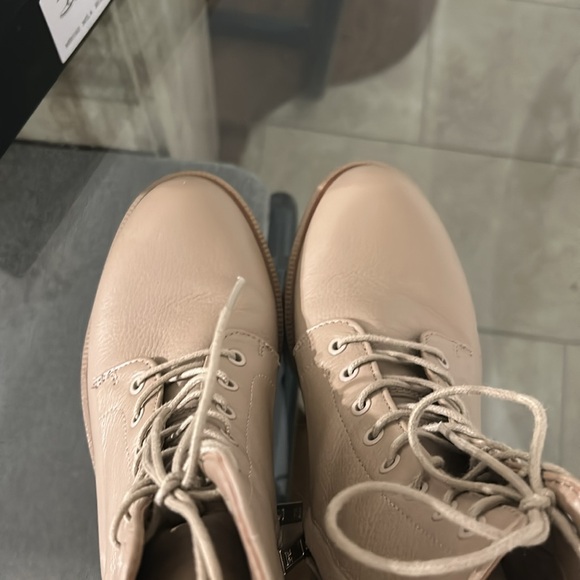 Taupe boots military combat tan 8.5 BNWT - Picture 10 of 14